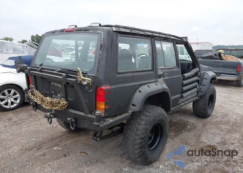 2000 Jeep Cherokee Sport from USA, damaged, VIN 1J4FF48S7YL142310